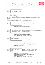 Preview for 29 page of widos 4900 CNC 3.0 Working Instructions