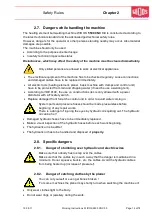 Предварительный просмотр 14 страницы widos 5500 CNC 3.0 Working Instructions