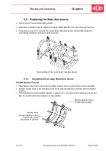 Предварительный просмотр 22 страницы widos 5500 CNC 3.0 Working Instructions