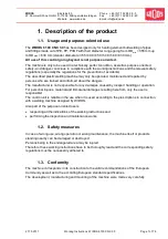 Preview for 7 page of widos 6100 CNC 3.0 Working Instructions Translation