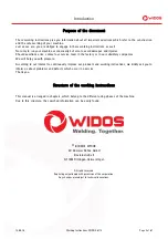 Preview for 3 page of widos 6113 mobile Working Instructions Translation