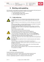 Preview for 35 page of widos 7000 WM Working Instructions Translation