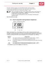 Preview for 36 page of widos 7000 WM Working Instructions Translation