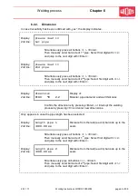 Preview for 46 page of widos 7000 WM Working Instructions Translation