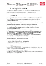 Предварительный просмотр 6 страницы widos HRG 10 Working Instructions Translation