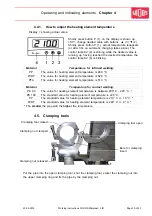 Предварительный просмотр 18 страницы widos Miniplast / 2 IR Working Instructions Translation