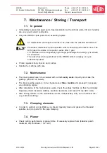 Предварительный просмотр 41 страницы widos Miniplast / 2 IR Working Instructions Translation