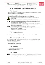 Preview for 26 page of widos PSM 10 XHS Working Instructions Translation