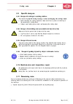 Предварительный просмотр 12 страницы widos RSC 2000 Working Instructions Translation