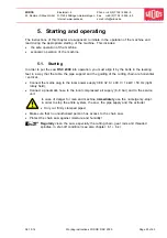 Предварительный просмотр 25 страницы widos RSC 2000 Working Instructions Translation