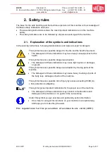 Preview for 8 page of widos RSR 630 Working Instructions Translation