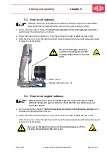 Preview for 21 page of widos RSR 630 Working Instructions Translation