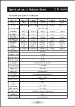 Preview for 3 page of Wiedamark Galaxias 12 User Manual