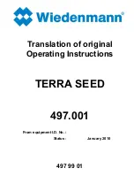 Wiedenmann 497.001 Translation Of Original Operating Instructions preview