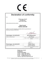 Preview for 3 page of Wiedenmann TERRA GROOM Translation Of Original Operating Instructions