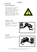 Preview for 11 page of Wiedenmann TERRA SLIT Operating Instructions Manual