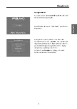 Preview for 5 page of WIELAND Dental AGC MicroVision Operating Instructions Manual