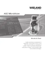 Preview for 103 page of WIELAND Dental AGC MicroVision Operating Instructions Manual