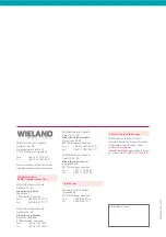 Preview for 113 page of Wieland AGC Micro Operating Instructions Manual