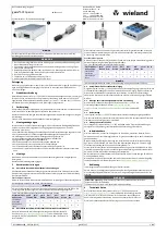 Preview for 1 page of Wieland gesis CLASSIC Operation Instructions