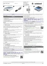 Preview for 2 page of Wieland gesis CLASSIC Operation Instructions