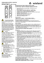 Preview for 31 page of Wieland R1.180.0010.0 Original Instructions Manual