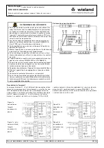 Предварительный просмотр 16 страницы Wieland R1.188.4020.0 Installation Instructions Manual