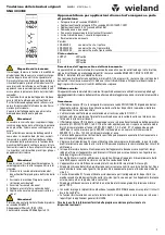 Preview for 7 page of Wieland SNA 4043KE Translation Of The Original Instructions