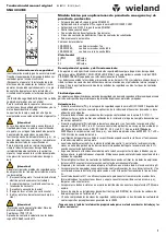 Preview for 9 page of Wieland SNA 4043KE Translation Of The Original Instructions