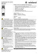 Preview for 7 page of Wieland SNO 4003K Translation Of The Original Instructions