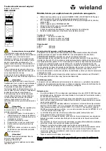 Preview for 13 page of Wieland SNO 4003K Translation Of The Original Instructions