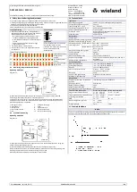 Preview for 7 page of Wieland SVM 4001K-A Operating Instruction