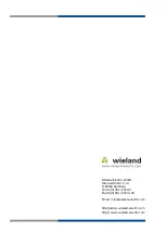 Preview for 108 page of Wieland Wienet FS 16-EI-W User Manual