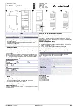 Wieland Wienet IoT-Gateway Starterkit Installation Instruction preview