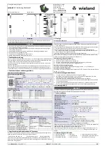 Wieland wienet IOТ SK DIO8-3G-W Quick Start Manual preview