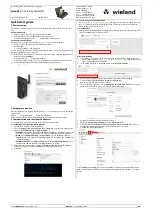 Preview for 4 page of Wieland wienet IOТ SK DIO8-3G-W Quick Start Manual