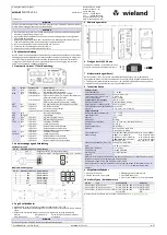 Wieland wienet LTE v3 SL Installation Instruction preview