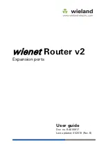 Wieland wienet router v2 User Manual preview