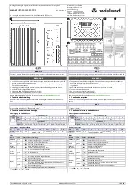 Wieland wienet UMS 20-16G-4SFP-W Installation Instructions preview