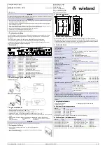 Preview for 1 page of Wieland Wienet UR5i Installation Instruction