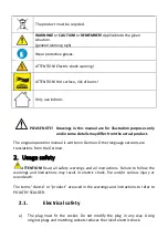 Preview for 15 page of Wiesenfield WIE-CS-120 User Manual