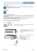 Preview for 37 page of WIESHEU Ebo 124 S Original Installation Manual And Operating Instructions