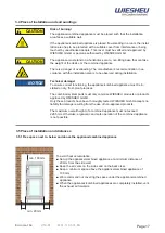 Preview for 17 page of WIESHEU Euromat 64 L Operating Instructions Manual