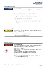 Preview for 23 page of WIESHEU Euromat 64 L Operating Instructions Manual