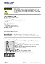 Preview for 26 page of WIESHEU Euromat 64 L Operating Instructions Manual