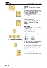 Предварительный просмотр 10 страницы WIESHEU Euromat B15 TS 300 Operating Manual