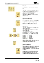 Предварительный просмотр 13 страницы WIESHEU Euromat B15 TS 300 Operating Manual