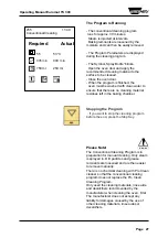 Предварительный просмотр 27 страницы WIESHEU Euromat B15 TS 300 Operating Manual