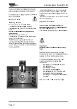 Предварительный просмотр 32 страницы WIESHEU Euromat B15 TS 300 Operating Manual