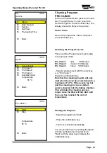 Предварительный просмотр 33 страницы WIESHEU Euromat B15 TS 300 Operating Manual